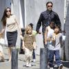 Angelina Jolie et Brad Pitt et tous leurs enfants à la Nouvelle Orléans en mars 2011