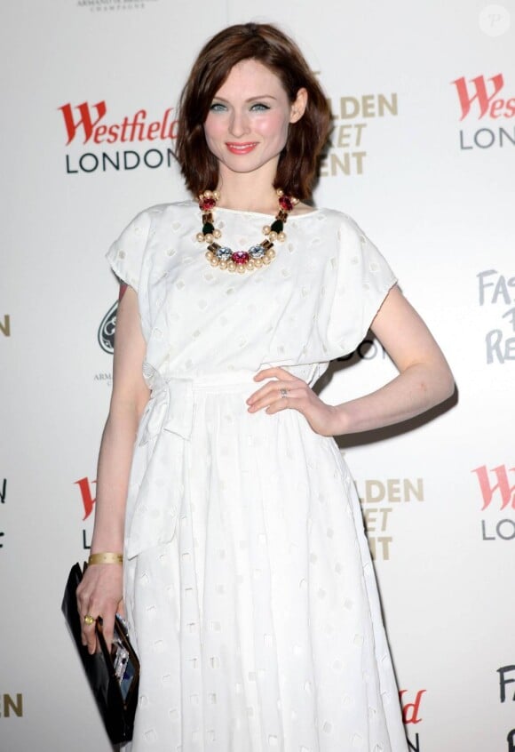 Sophie Ellis-Bextor à Londres au lancement de la boutique éphémère Fashion For Relief le 5 avril 2011