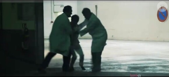 Capture d'écran du clip de All Alone (Est-ce qu'un jour), de Quentin Mosimann et Sheryfa Luna, tourné le 15 mars par Julien Bloch.