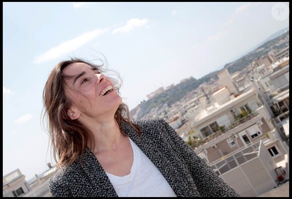 Elodie Bouchez à l'occasion du Festival du Film Francophone en Grèce pour la présentation de Happy Few, à Athènes, le 6 avril 2011.