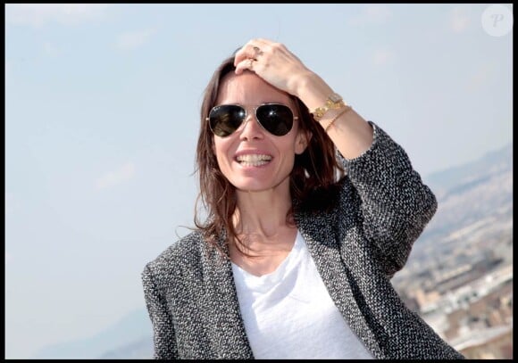 Elodie Bouchez à l'occasion du Festival du Film Francophone en Grèce pour la présentation de Happy Few, à Athènes, le 6 avril 2011.