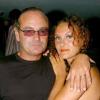 Gérard Presgurvic et sa fille Laura au Vip Room de Saint-Tropez en août 2004