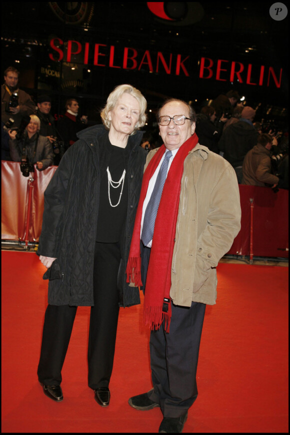 Sidney Lumet et sa femme Mary au Festival de Berlin en 2006