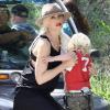 Gwen Stefani a passé la journée  au Zoo avec Zuma (10 avril 2011 à Los Angeles)