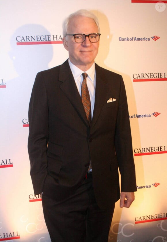 Steve Martin lors de la soirée du 120e anniversaire du Carnegie Hall à New York le 12 avril 2011