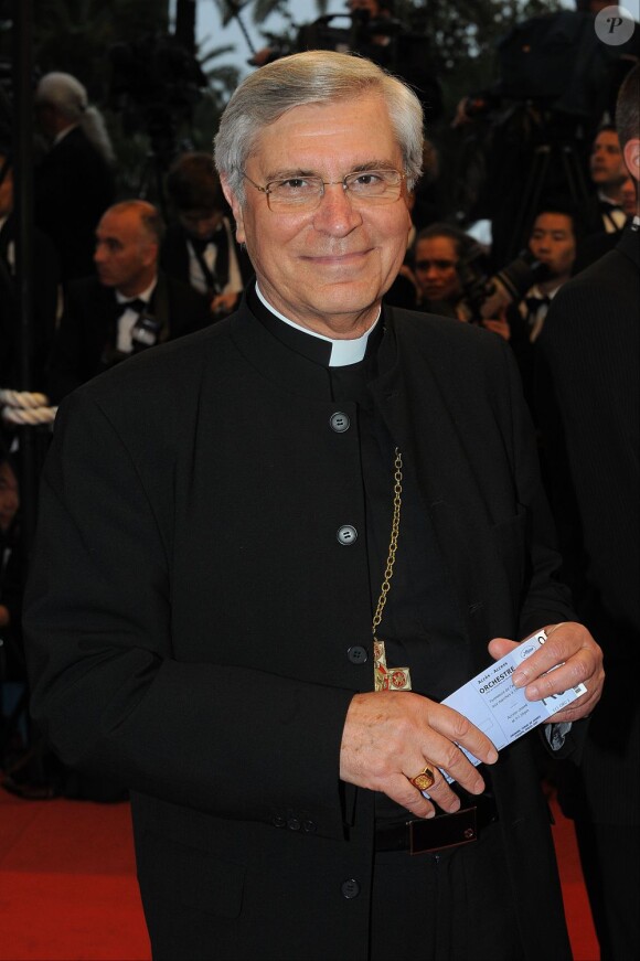 Monseigneur di Falco, à Cannes, en 2009.
