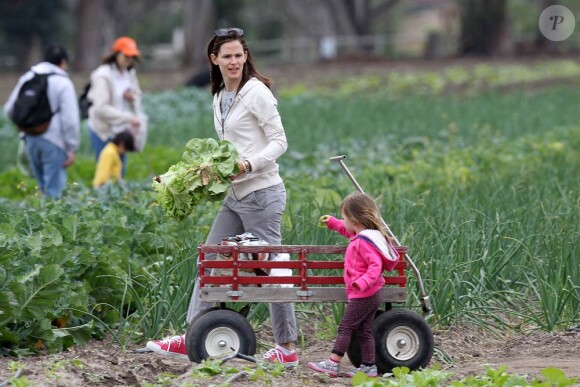 Jennifer Garner est la reine... des salades ! Avril 2011
