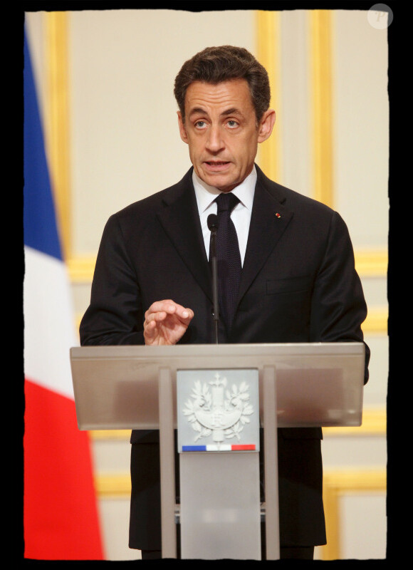 Nicolas Sarkozy en mars 2011