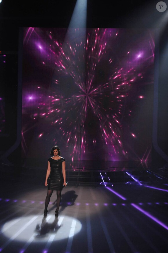 Maryvette Lair reste en lice au terme du second prime X Factor, le 26 avril 2011