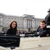 Mercredi 26 avril 2011, à deux jours du mariage royal, Camilla Luddington et Nico Evers-Swindell, les "Kate et William" du téléfilm américain de Lifetime, continuent leur petit bonhomme de promo à Londres pour leur DVD...