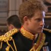 Le Prince Harry à l'Abbaye de Westminster pour le mariage de son frère le Prince William, le 29 avril 2011