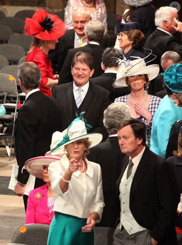Les 1 900 convives invités à assister au mariage du prince William et de Catherine Middleton le 29 avril 2011 ont pris place à Westminster dans les premières heures de la matinée.