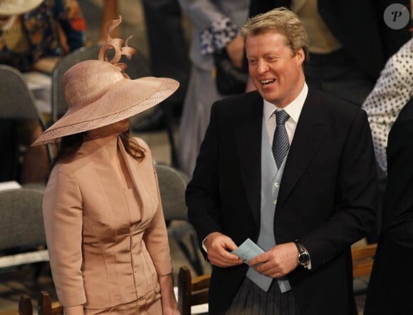 Les 1 900 convives invités à assister au mariage du prince William et de Catherine Middleton le 29 avril 2011, dont Charles Spencer, frère de Diana, ont pris place à Westminster dans les premières heures de la matinée.