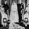 Kate Middleton s'est également inspirée de la robe de la grand-mère de William, la reine Elizabeth II. Londres, 10 août 1947