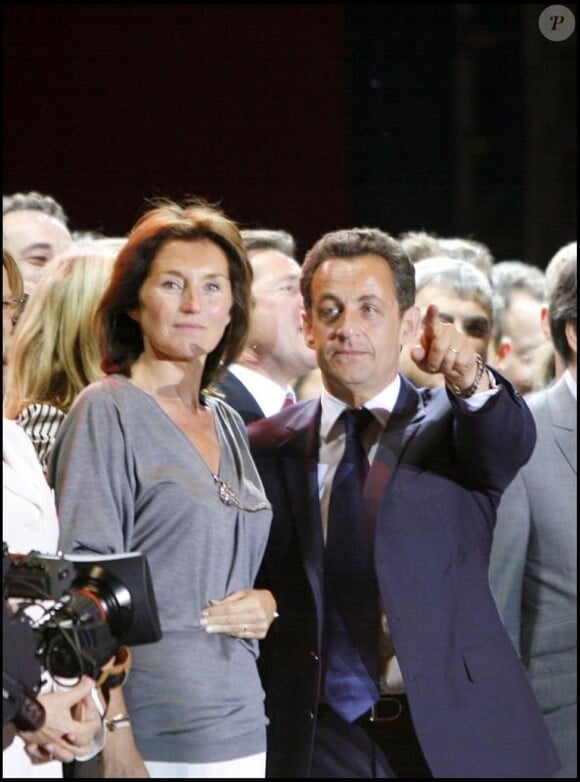 Cécilia et Nicolas Sarkozy en 2007