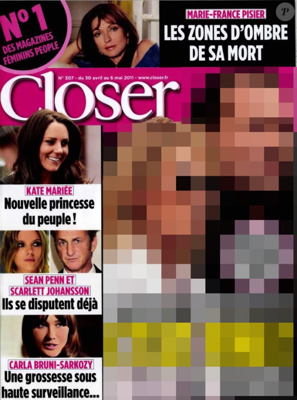 Le magazine Closer, en kiosques samedi 30 avril.