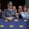 Le roi Carl XVI Gustaf de Suède a fêté ses 65 ans en compagnie de sa famille le 30 avril 2011