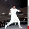 Mohamed Ali s'échauffe sur le ring le 18 novembre 1963, avant de combattre Henry Cooper