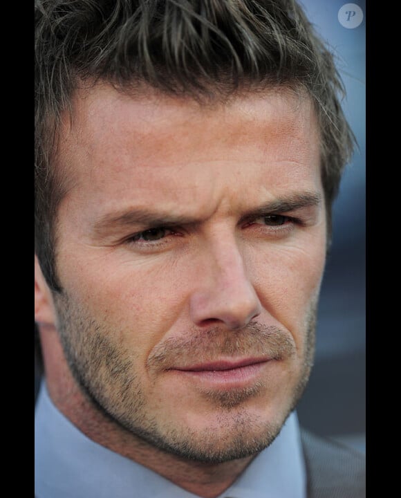 David Beckham lors de la Coupe du monde de football en juin 2010 en Afrique du Sud