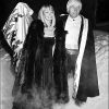 Gunter Sachs et sa femme Mirja à la soirée Dracula à Saint Moritz en 1983
