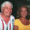 Gunter Sachs et Ira de Furstenberg à Saint Tropez en août 1995