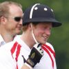 Le prince Harry dispute un match de Polo, à Berkshire le 7 mai 2011.