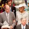 Le prince Albert et sa fiancée Charlene Wittstock au mariage de Kate et Will, le 29 avril 2011.