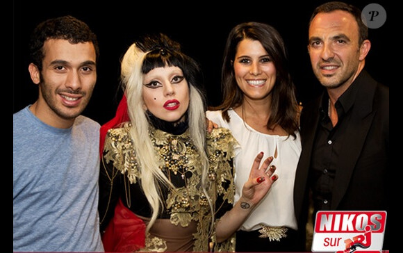 Lady Gaga sur NRJ, le 12 mai 2011.