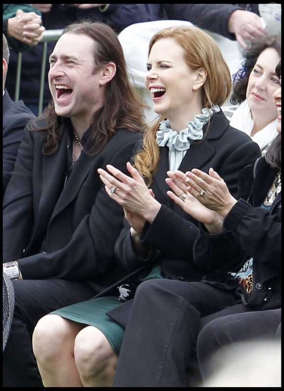 Nicole Kidman jubile... Elle est fière de son mari, le chanteur country Keith Urban. Nashville, 15 mai 2011
