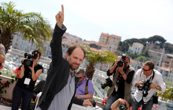 Denis Podalydès lors du photocall du film La Conquête au festival de Cannes le 18 mai 2011