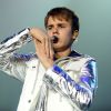 Justin Bieber, en concert à Berlin, en Allemagne, le 2 avril 2011.
