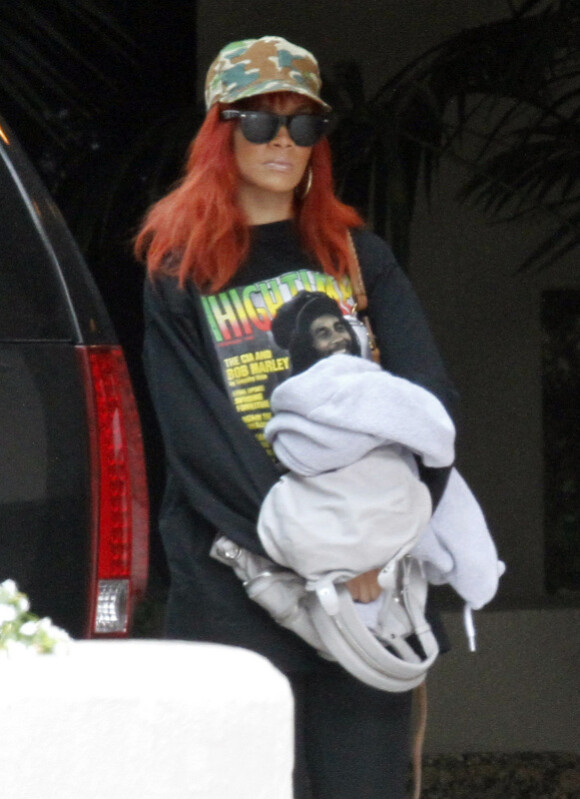 Rihanna à Los Angeles le 16 mai 2011
