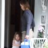 Nicole Kidman emmène sa fille Sunday Rose à l'école, à Nashville le 16 mai 2011