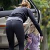 Nicole Kidman ramène de l'école sa fille Sunday Rose à Nashville le 16 mai 2011