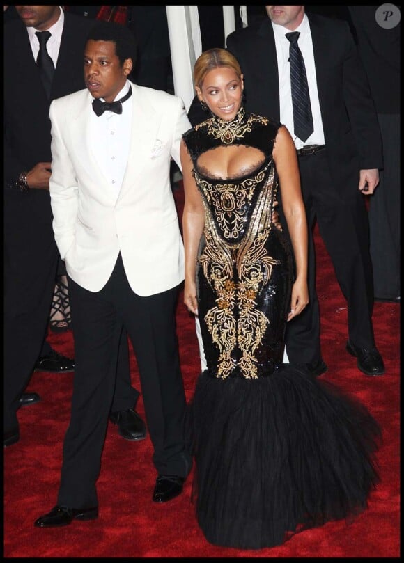 Beyoncé et Jay-Z à New York, le 2 mai 2011.