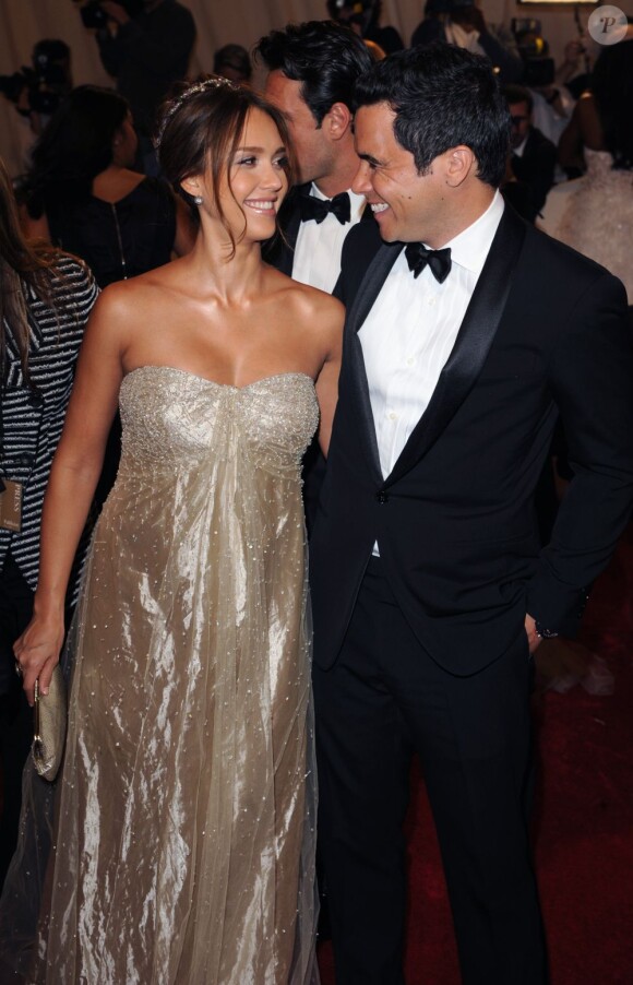 Jessica Alba et Cash Warren se sont mariés en mai 2008. New York, 2 mai 2011