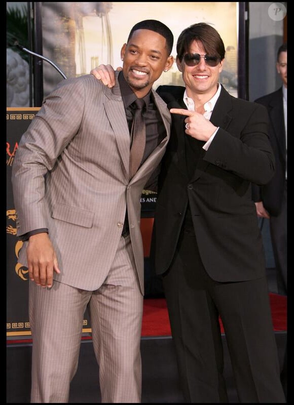 Will Smith et Tom Cruise en 2007