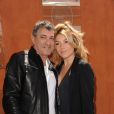 Jean-Marie Bigard et sa femme Lola Marois à Roland-Garros le 29 mai 2011 : un duo qui déborde d'amour ! 