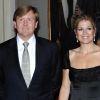 Maxima des Pays-Bas et son époux le prince héritier Willem-Alexander étaient de sortie pour un concert caritatif au profit des sinistrés du Japon, le 31 mai 2011, à Amsterdam.