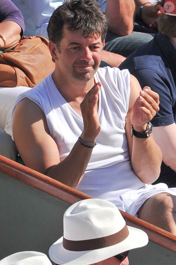 Stéphane Plaza au tournoi de Roland-Garros, le 2 juin 2011.