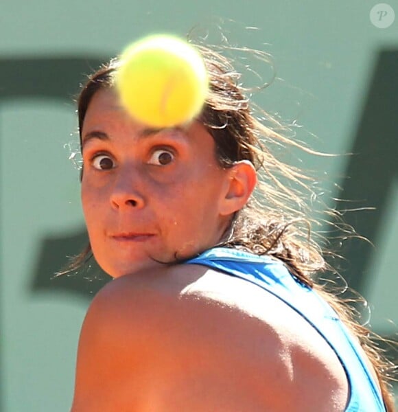 Marion Bartoli au tournoi de Roland-Garros, le 2 juin 2011.