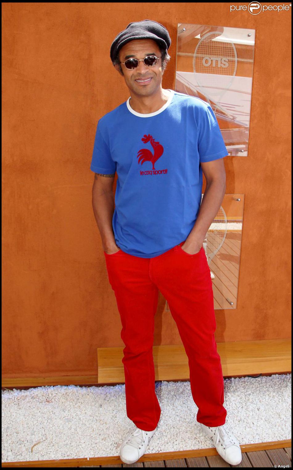 Yannick Noah au tournoi de Roland-Garros, le 2 juin 2011 ...