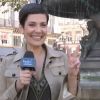 Cristina Cordula célèbre les 100 millions de trajets à Vélib'. Juin 2011