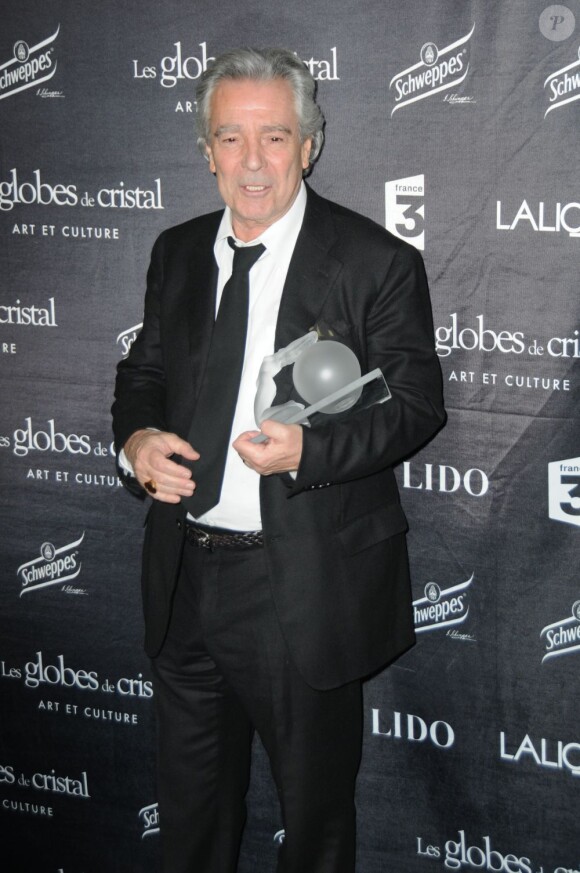 Pierre Arditi, à Paris, lors des Globes de Cristal, en février 2011.