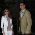 Letizia et Felipe d'Espagne à l'hôpital San Jose de Madrid le 4 juin 2011 sont allés rendre visite au roi Juan Carlos après son opération 