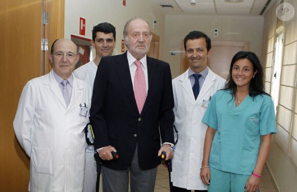 Le roi Juan Carlos est sorti de l'hôpital le 5 juin 2011
