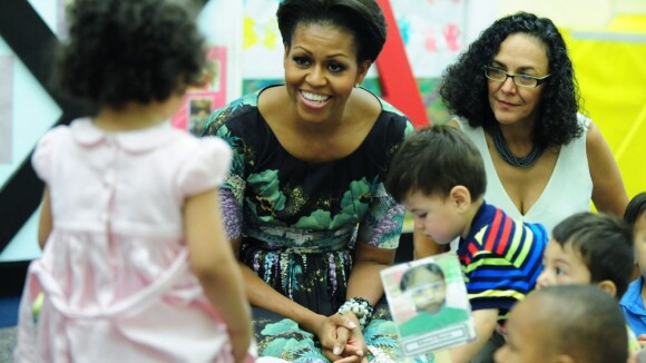 Michelle Obama se bat contre l'obésité... avec classe !