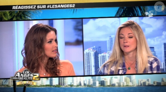 Anne-Laure Sibon répond aux questions de Matthieu Delormeau et Jeny Priez dans la bande-annonce des Anges de la télé-réalité : Miami Dreams le jeudi 9 juin 2011