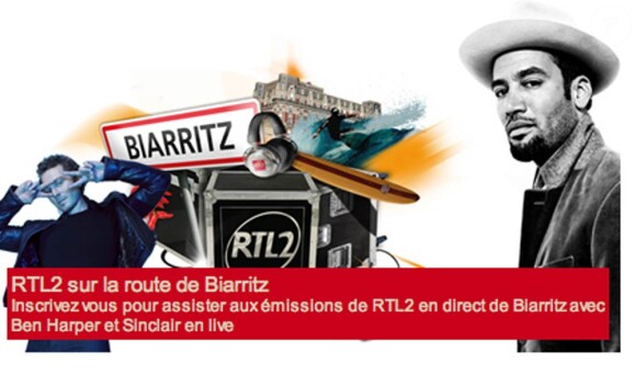 Ben Harper, qui publiait en mai son dixième album, Give Till It's Gone, sera l'invité exceptionnel de "RTL2 sur la route" à Biarritz le 16 juin 2011.