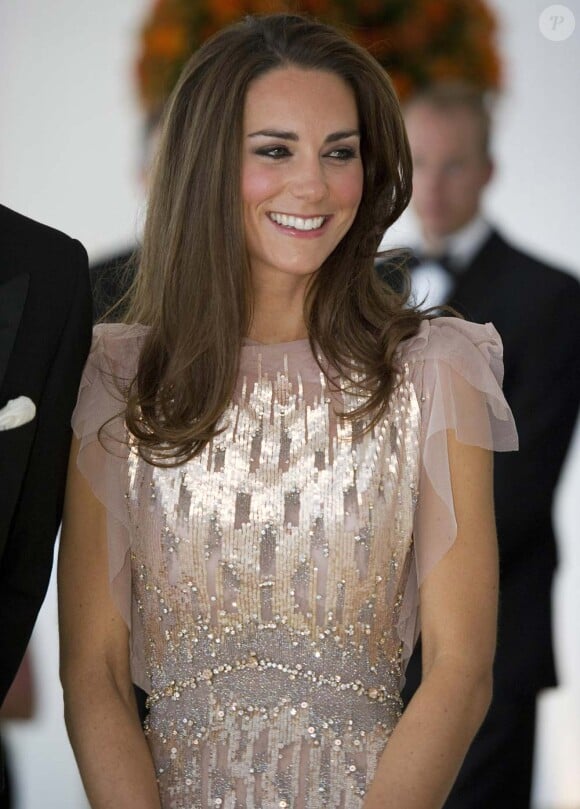 Kate Middleton à la soirée de bienfaisance en l'honneur de l'association ARK, à Kensington Palace, à Londres, le 9 juin 2011.